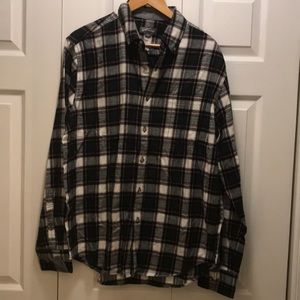 Eddie Bauer plaid long sleeve shirt